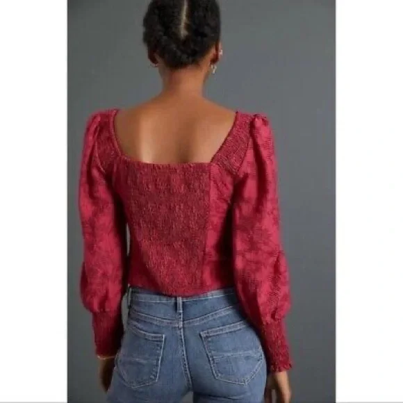 New Women’s Anthropologie Romantic Puff-Sleeved Blouse!!🔥🔥🔥 - Picture 3 of 15